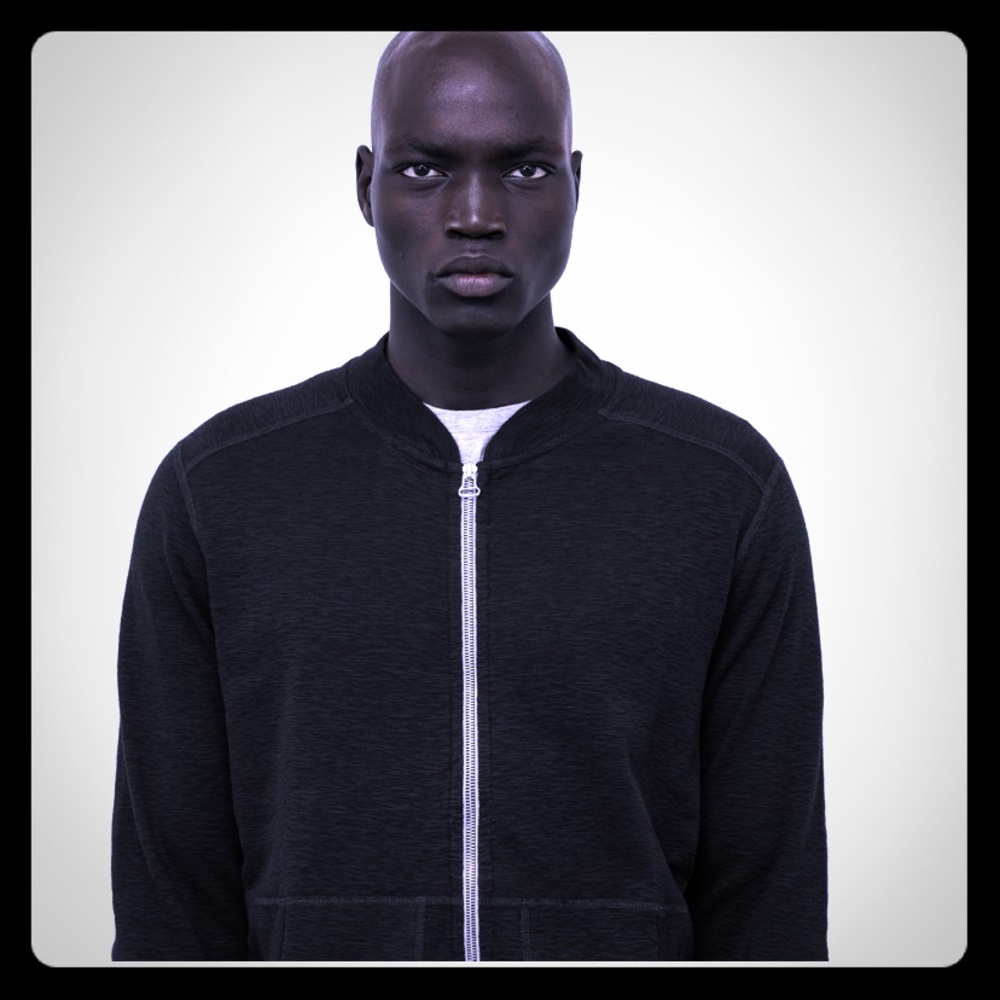 Wings and Horns - lightweight knit bomber